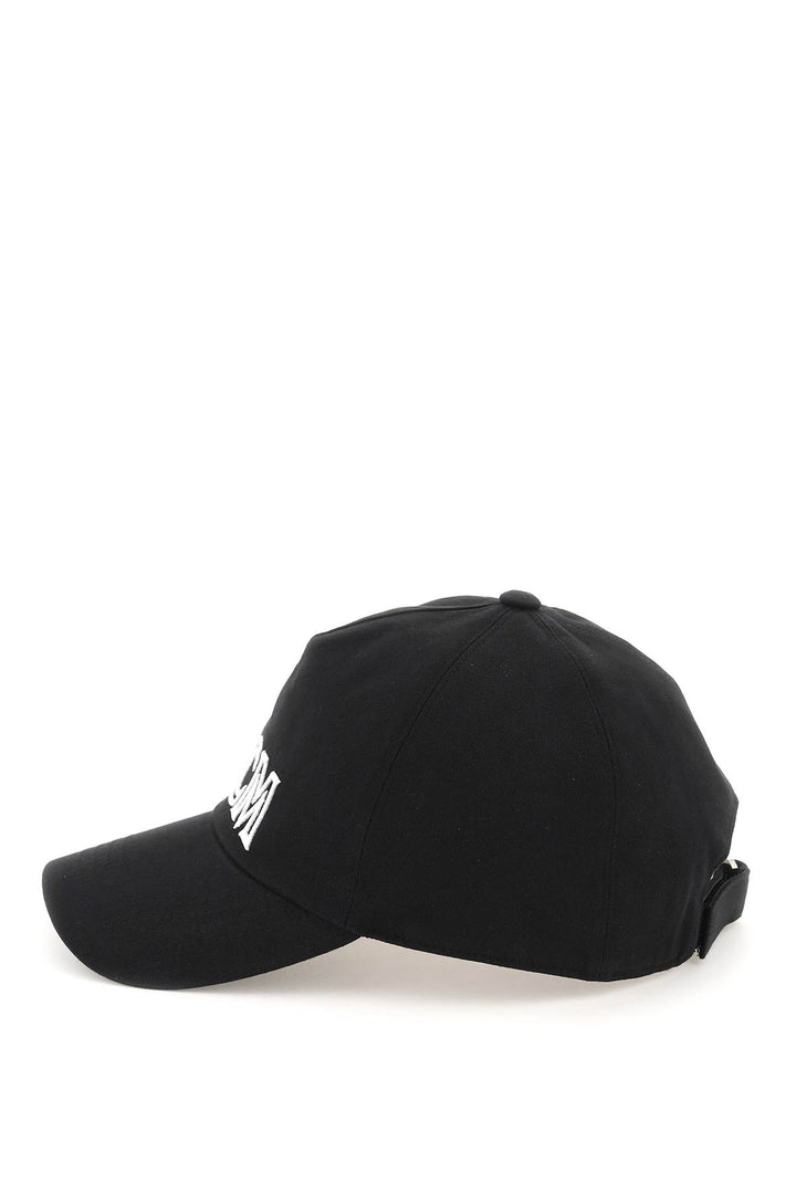 Baseball Cap With Embroidered Logo