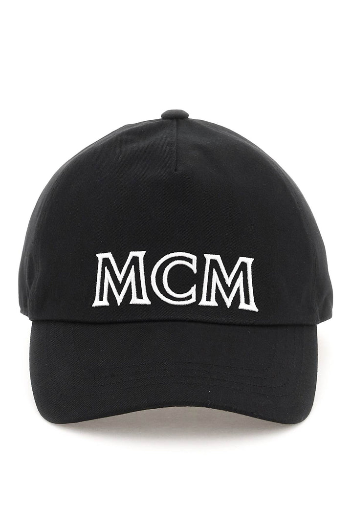 Baseball Cap With Embroidered Logo