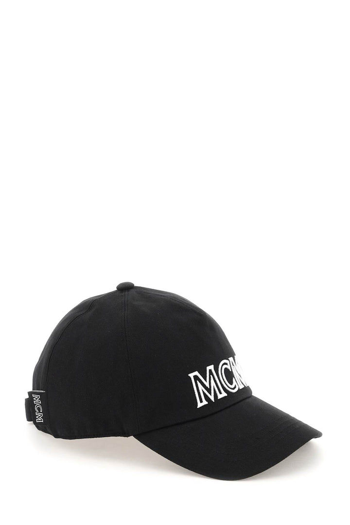 Baseball Cap With Embroidered Logo