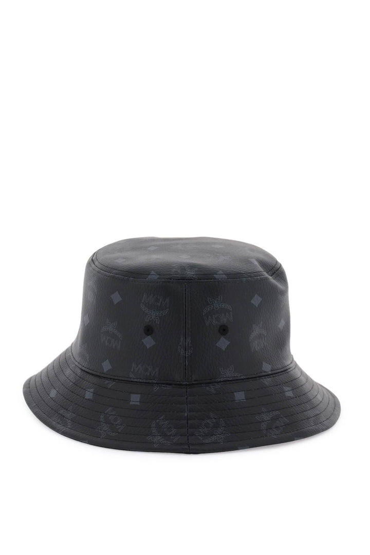 Visetos Bucket Hat In Faux Leather