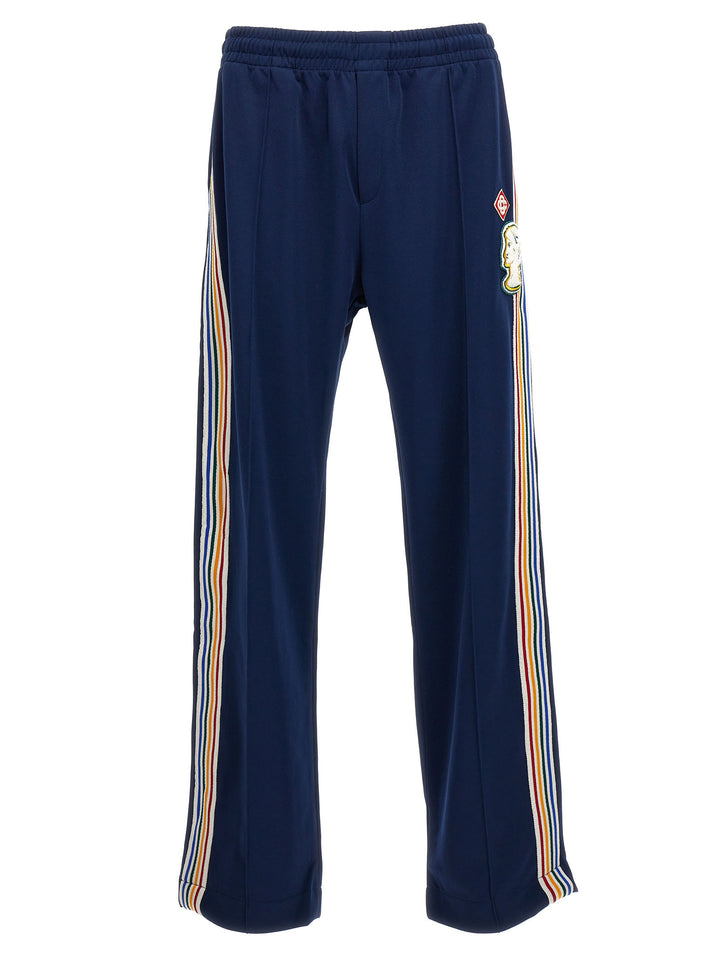 Mens Varsity Pants Blue