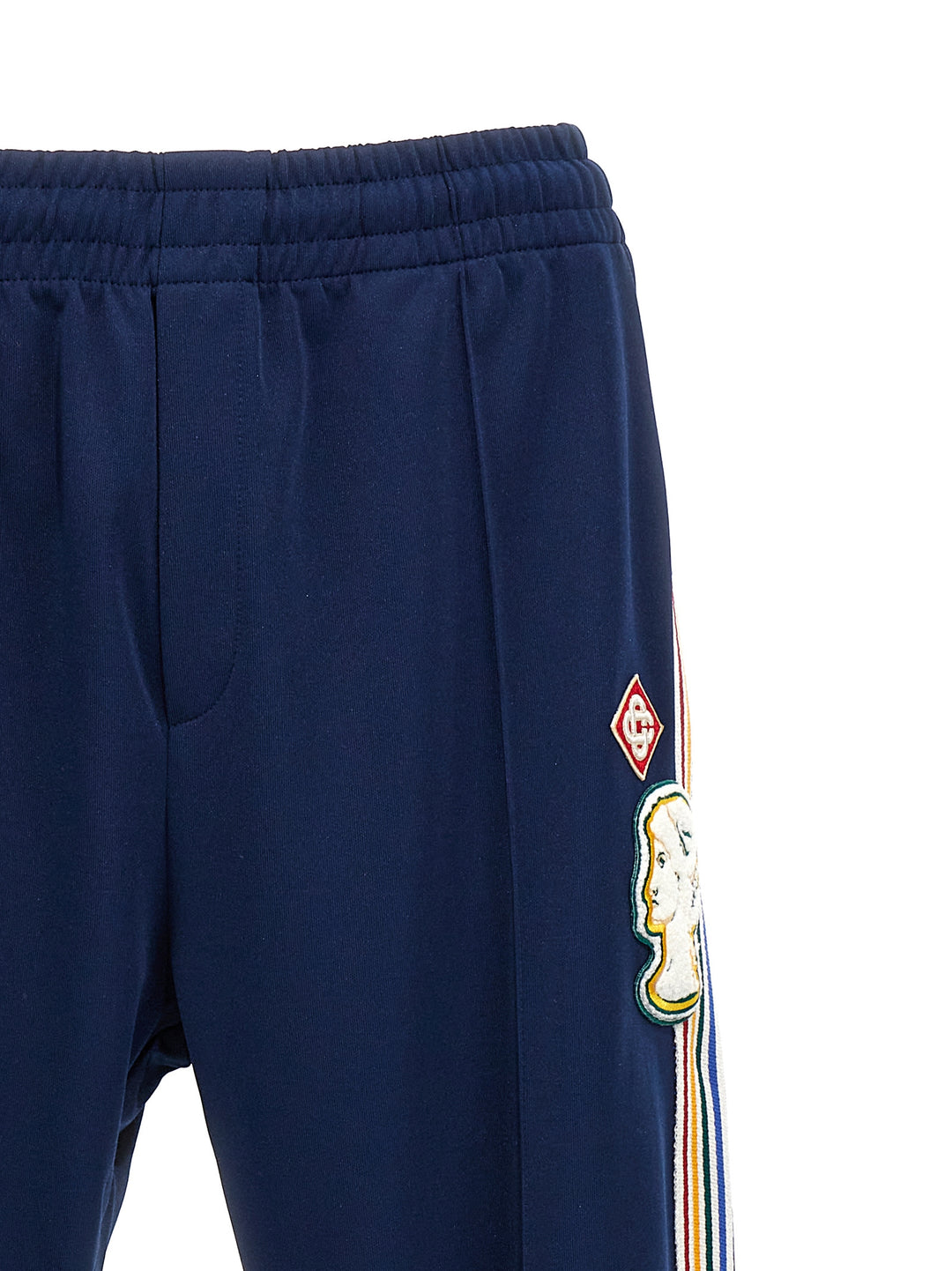 Mens Varsity Pants Blue