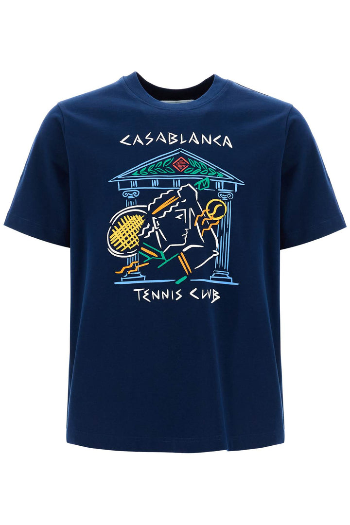 T Shirt Crayon Temple Tennis Club