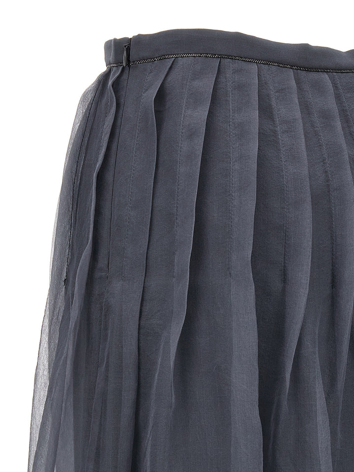 Tulle Skirt Skirts Blue