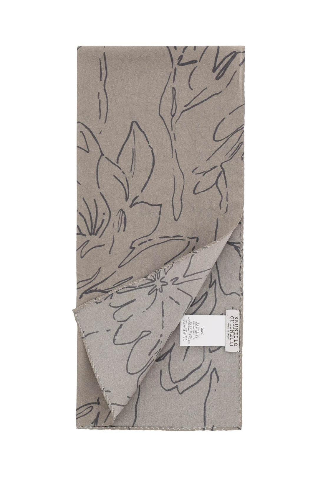 Foulard Magnolia Print