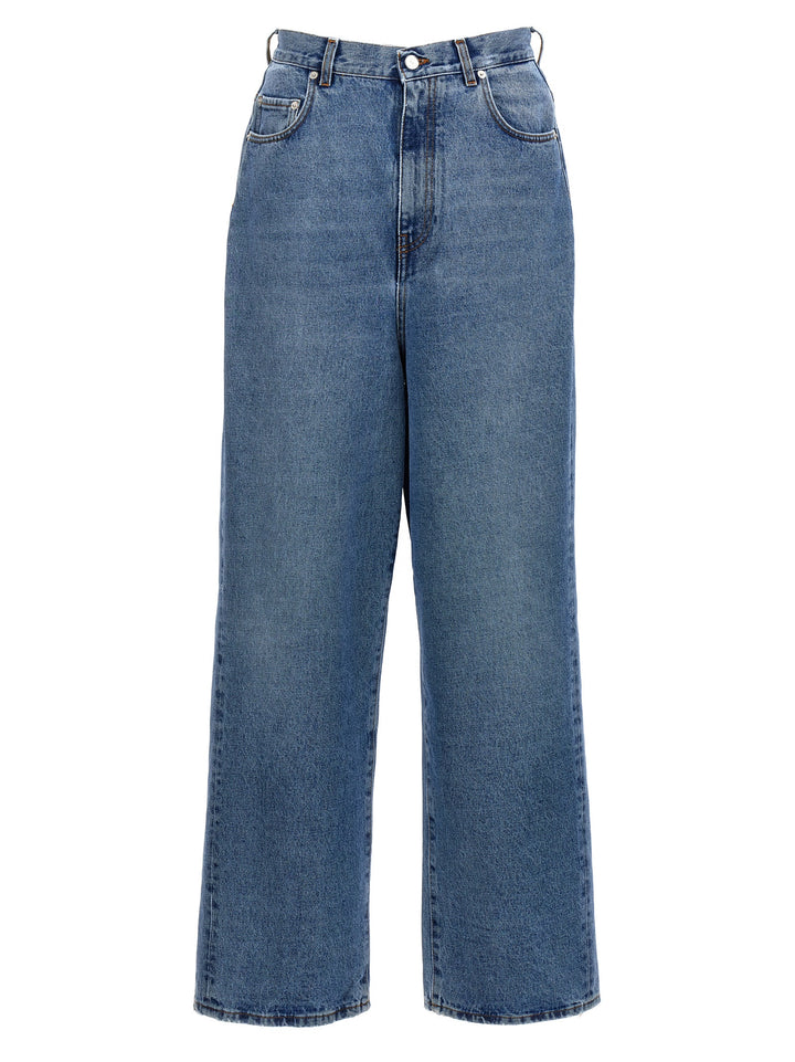 Disco Cut Jeans Blue