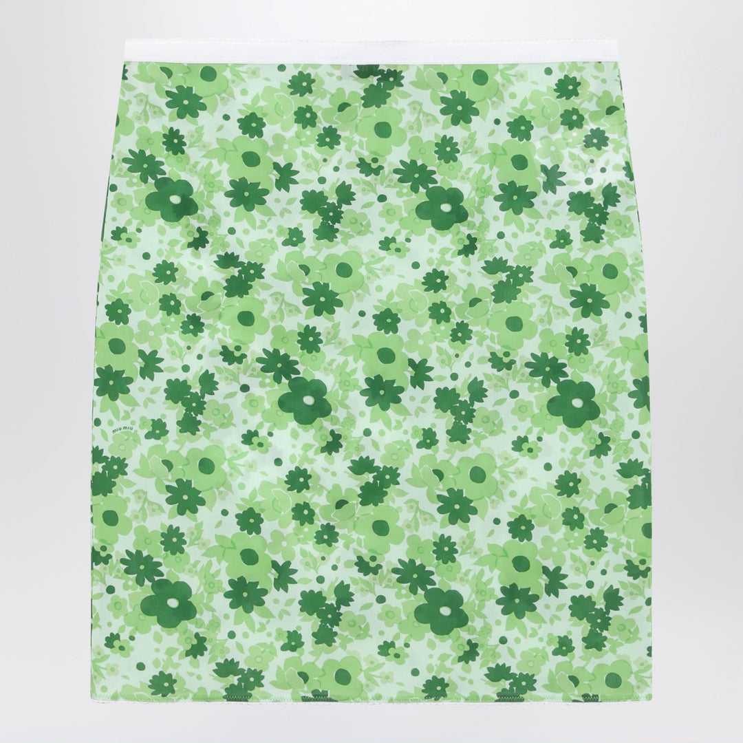 Miu Miu Skirts - Green | ee3fcefa76f3a6f07bf3c0c43b605517e2c22e88