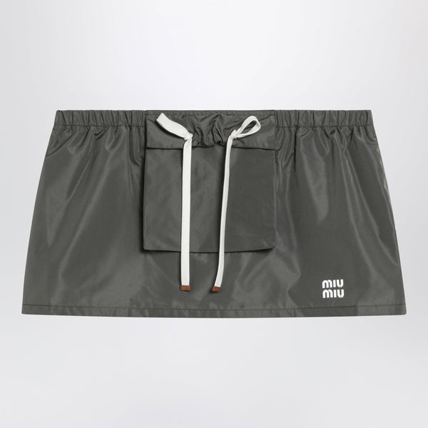 Tela Tec Miniskirt With Front Pocket