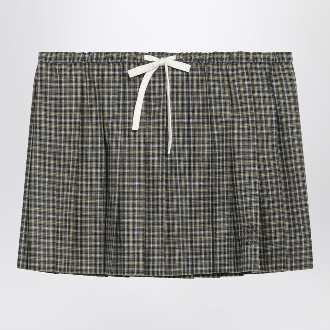 Miu Miu Skirts - Grey | 4e65a8a81f78f4fa3b7838b09b95f3e63ba6d7a2