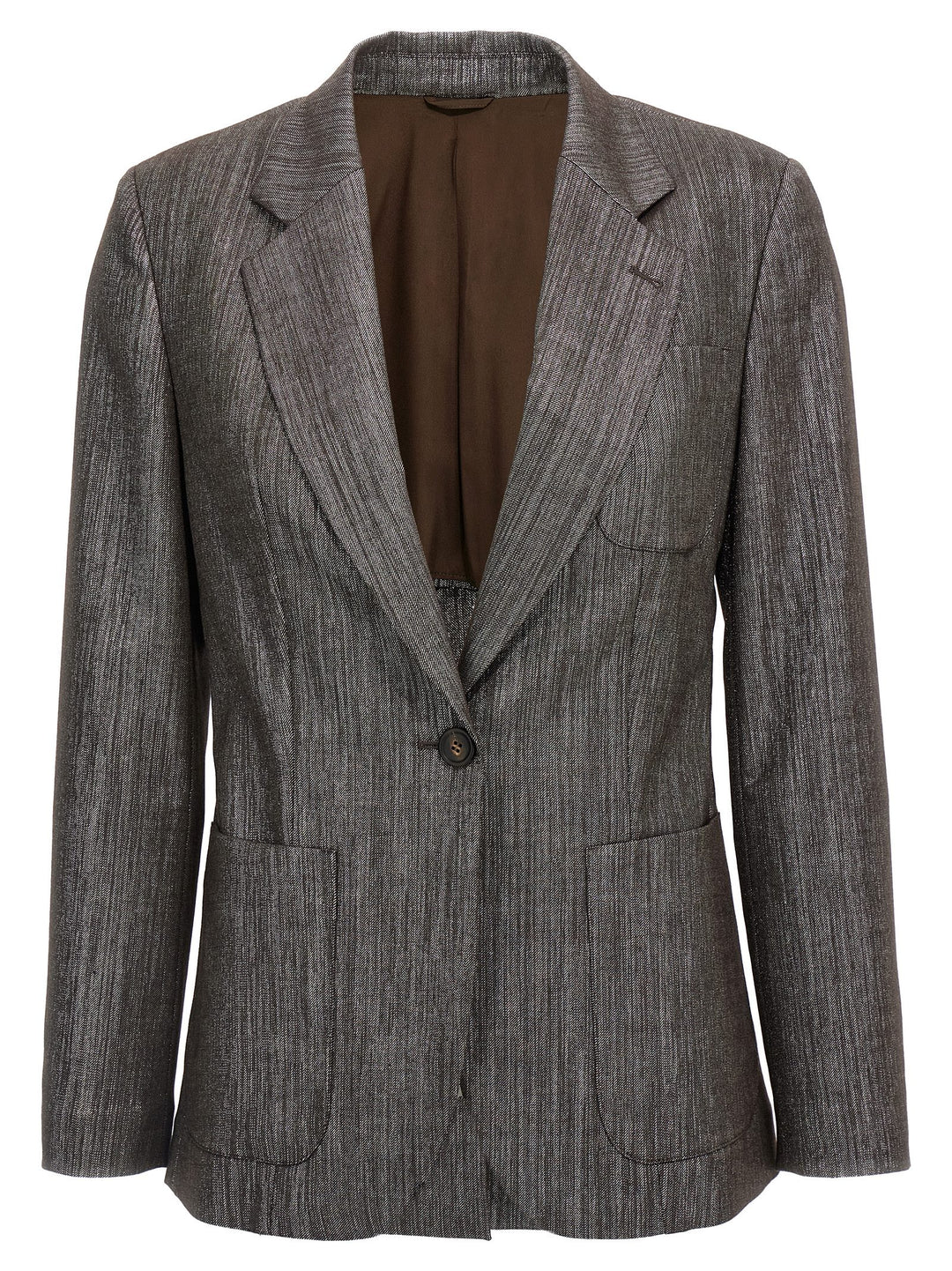 Brunello Cucinelli Sparkling BlazerS - Brown | 42813adbaa16ed57b70577adf99e37d2c37d7f1d