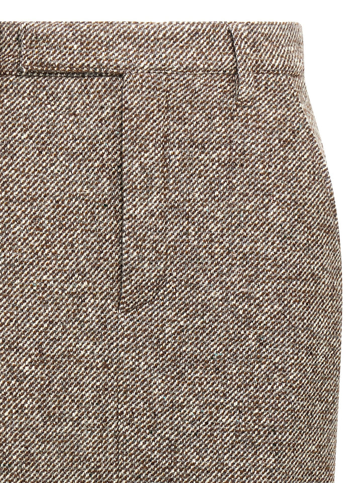 Brunello Cucinelli Sartorial Pencil Skirts - Multicolor | 988ebbf64d72f2eceb25f355df6499fb45099476