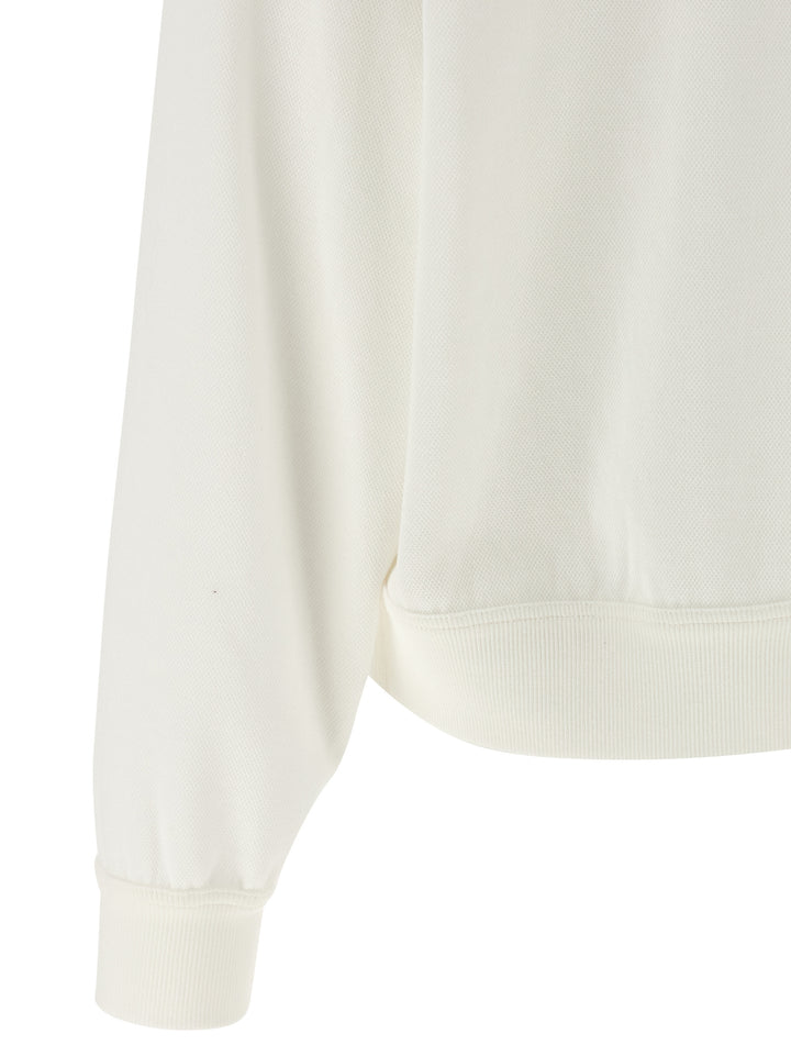 Brunello Cucinelli Heraldic Coat Of Arms Sweatshirt - White | cf7281f5756460455f540791e7c605d25f2884b3