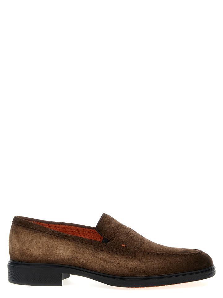 Suede Loafers Brown