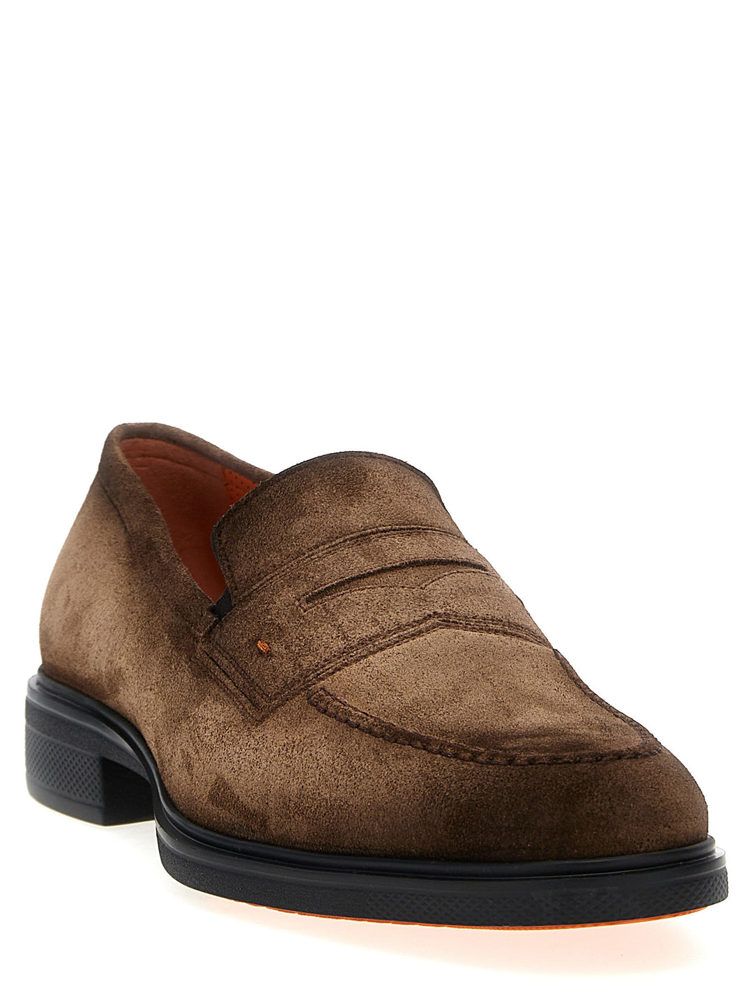 Suede Loafers Brown