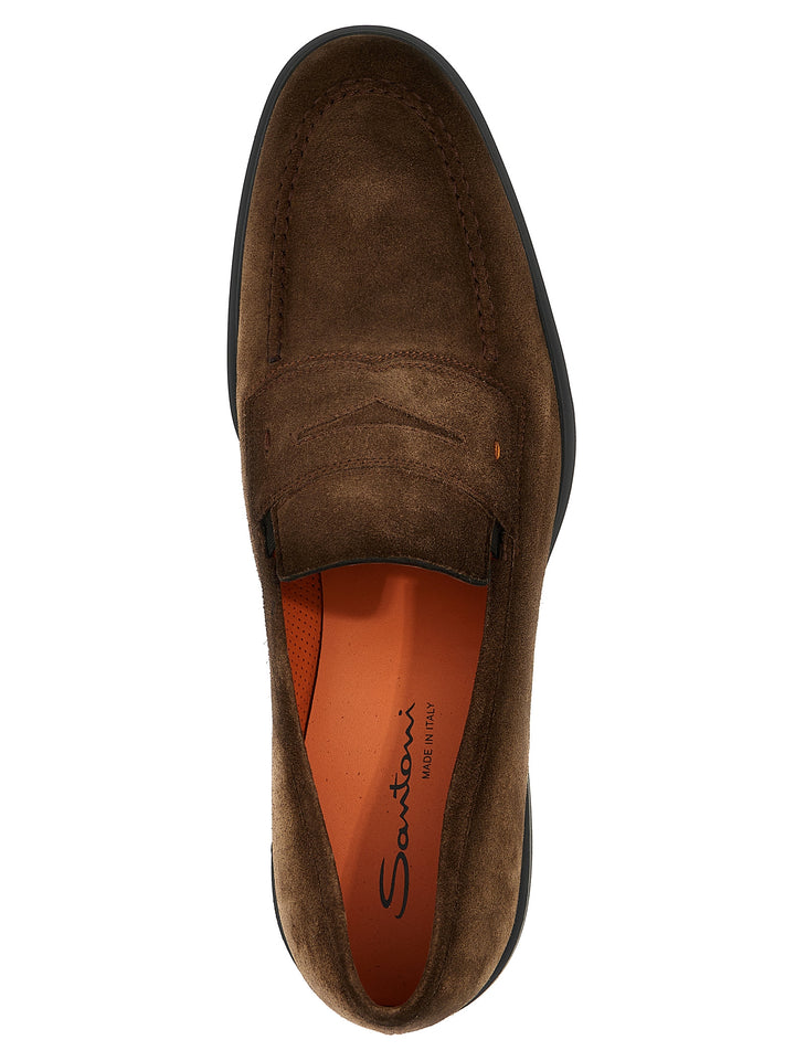 Suede Loafers Brown