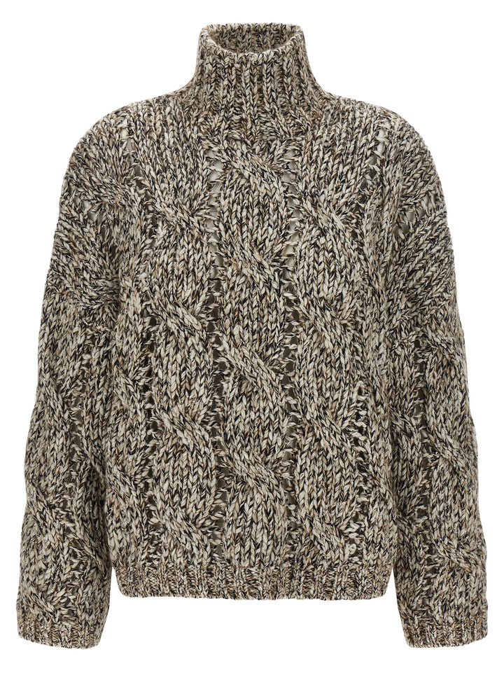 Brunello Cucinelli Dazzling Net Sweaters and Cardigans - Multicolor | 8b9ab91b3986216168d50b0176239c3d07226c6d