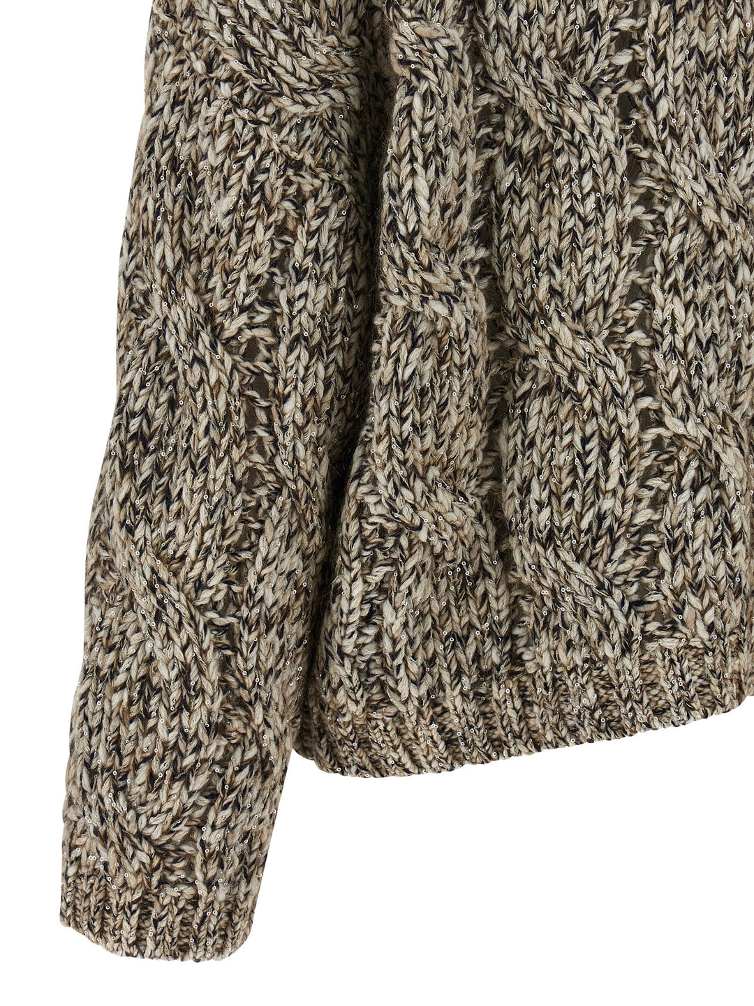 Brunello Cucinelli Dazzling Net Sweaters and Cardigans - Multicolor | 351425f2122e98c5b2fd6f2c7d0598fcb0a9d577