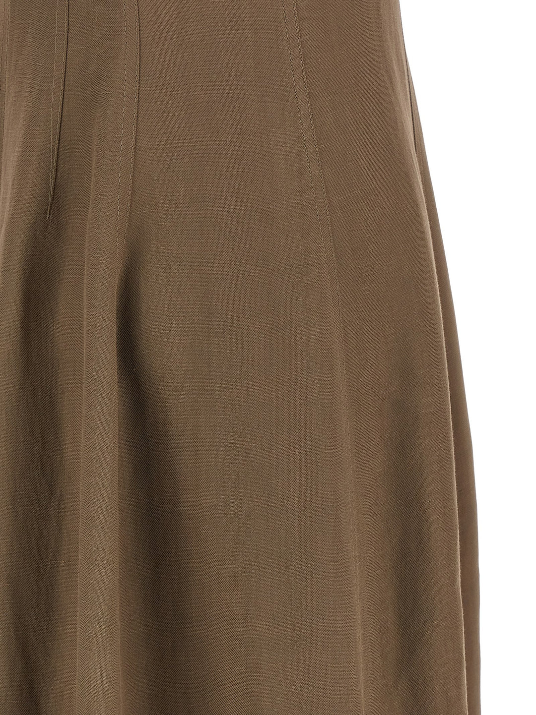 Brunello Cucinelli A-Line Dress Dresses - Brown | a6beff7983f174cf1c60aa16a5f7617762b1325a