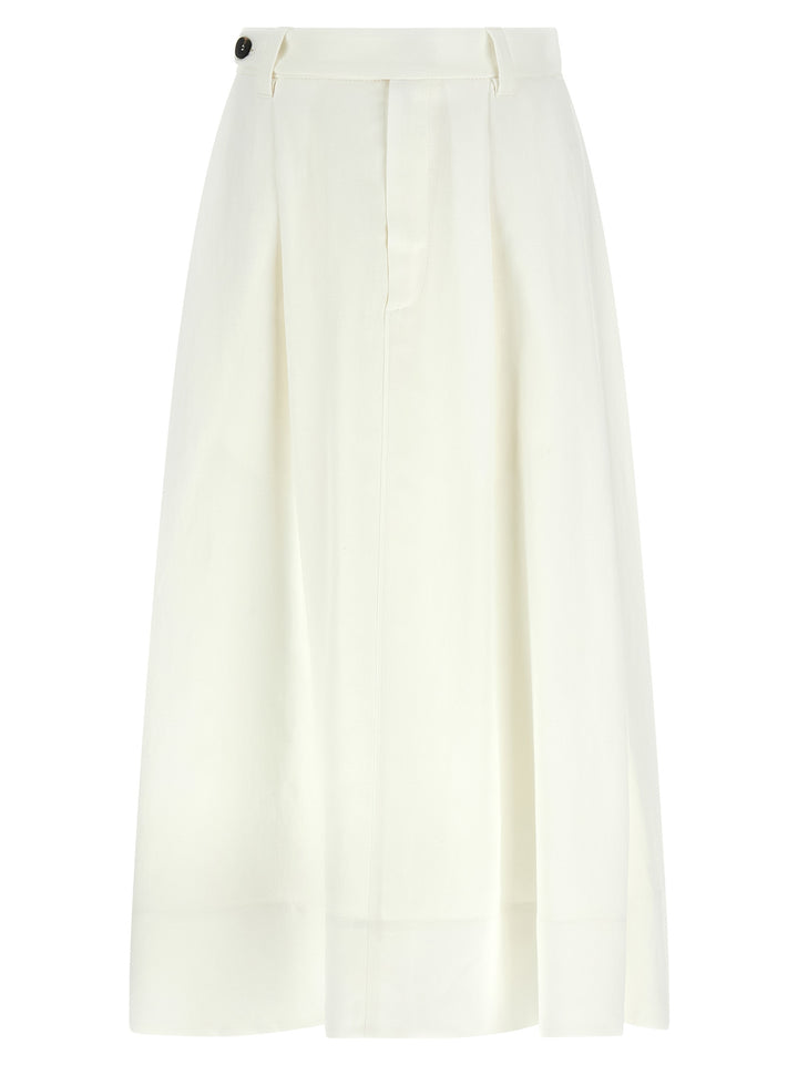 Brunello Cucinelli Sartorial Skirts - White | c8b29ed953c16ae76464107db2980073f0c5870e