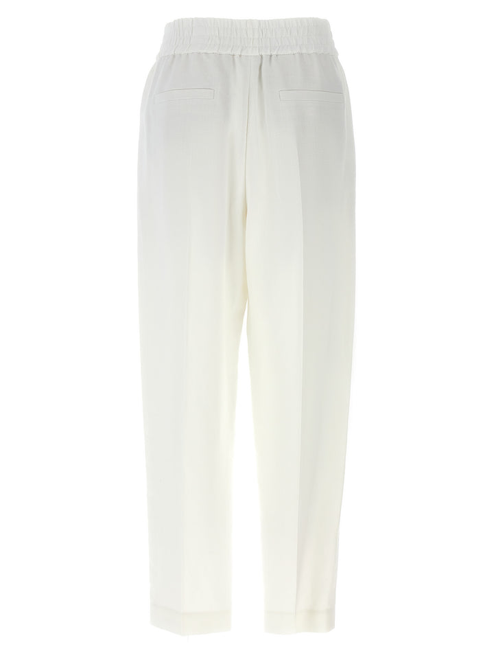 Linen Trousers Pants White