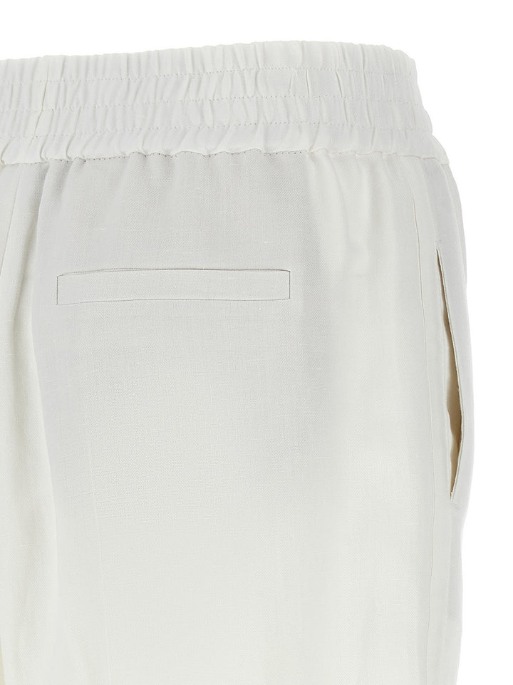 Linen Trousers Pants White