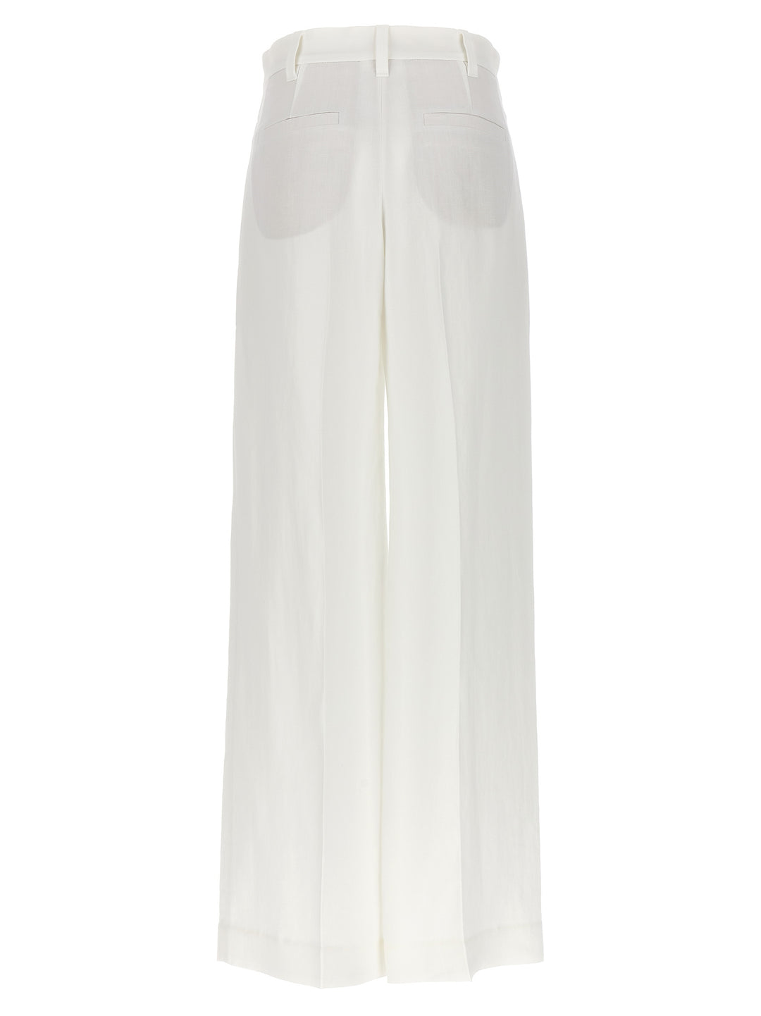 Brunello Cucinelli Palazzo Pants - White | bdeb62a6ecb3941e6faf8fdc7304393498486ee5