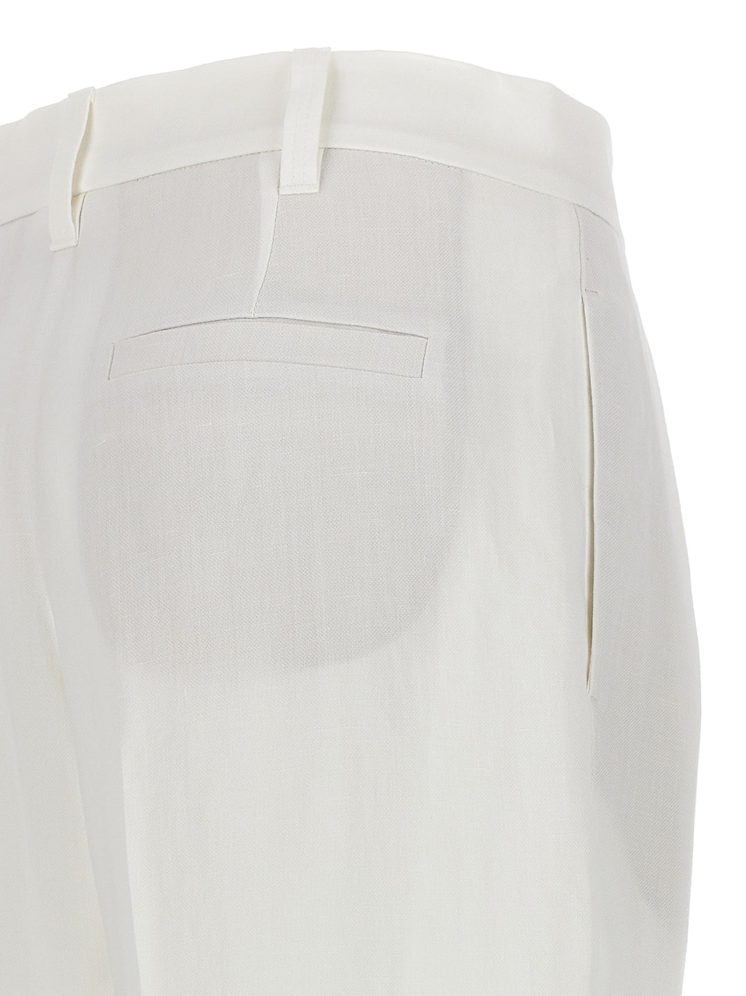 Brunello Cucinelli Palazzo Pants - White | 84a29bdde5b00907ad5e9762fccfaa634b3857b3