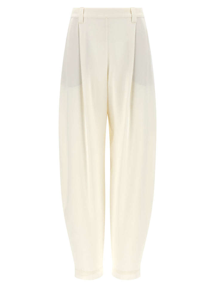 Brunello Cucinelli Twill Pants - Beige | 08dcb45b0770eb03455f2f6c289c92a1c0dfb84c