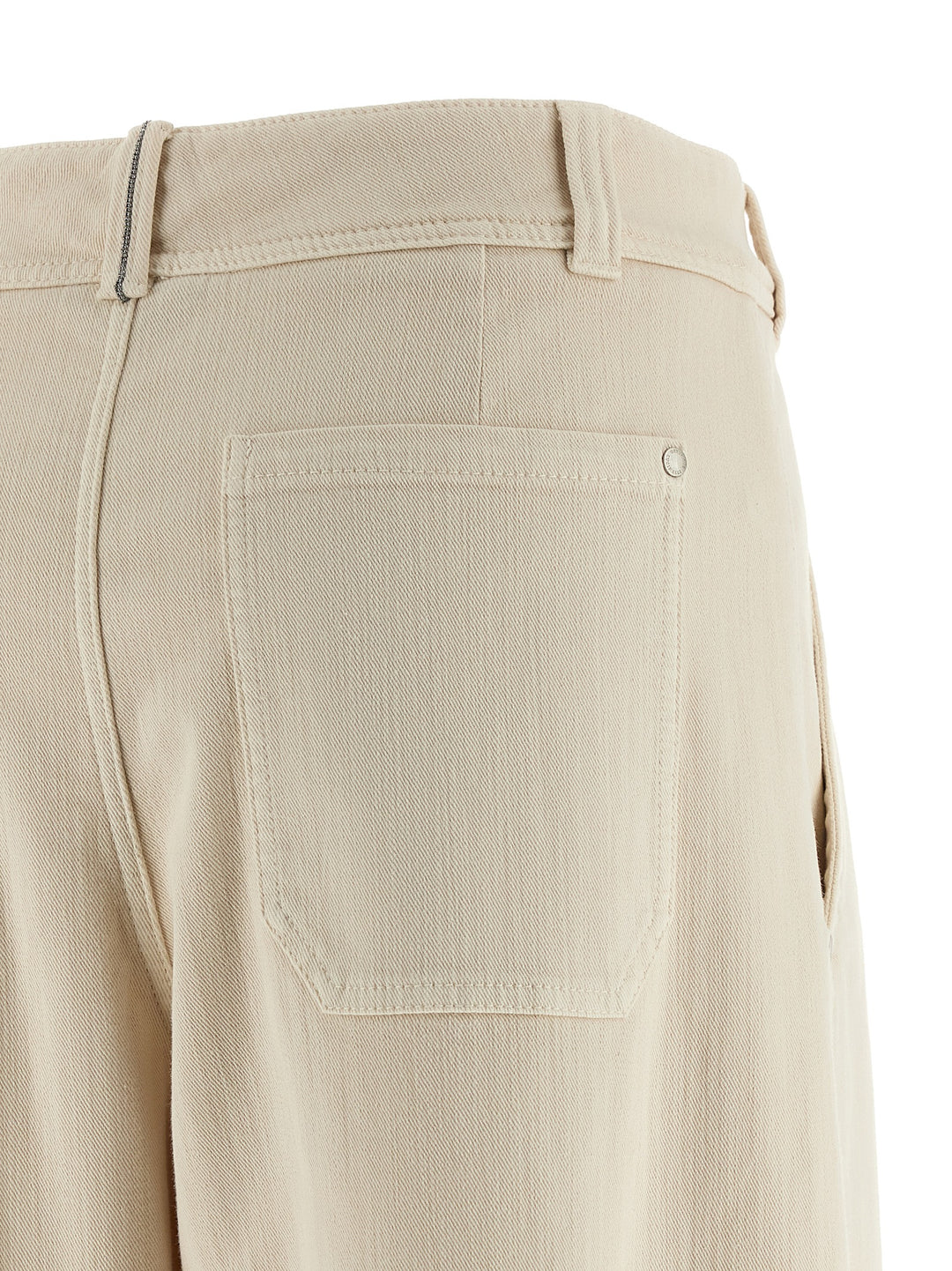 Brunello Cucinelli Pleat Pants - Beige | 65ab9a02418e46085ddd5ecbf533b8ebeab2ae70