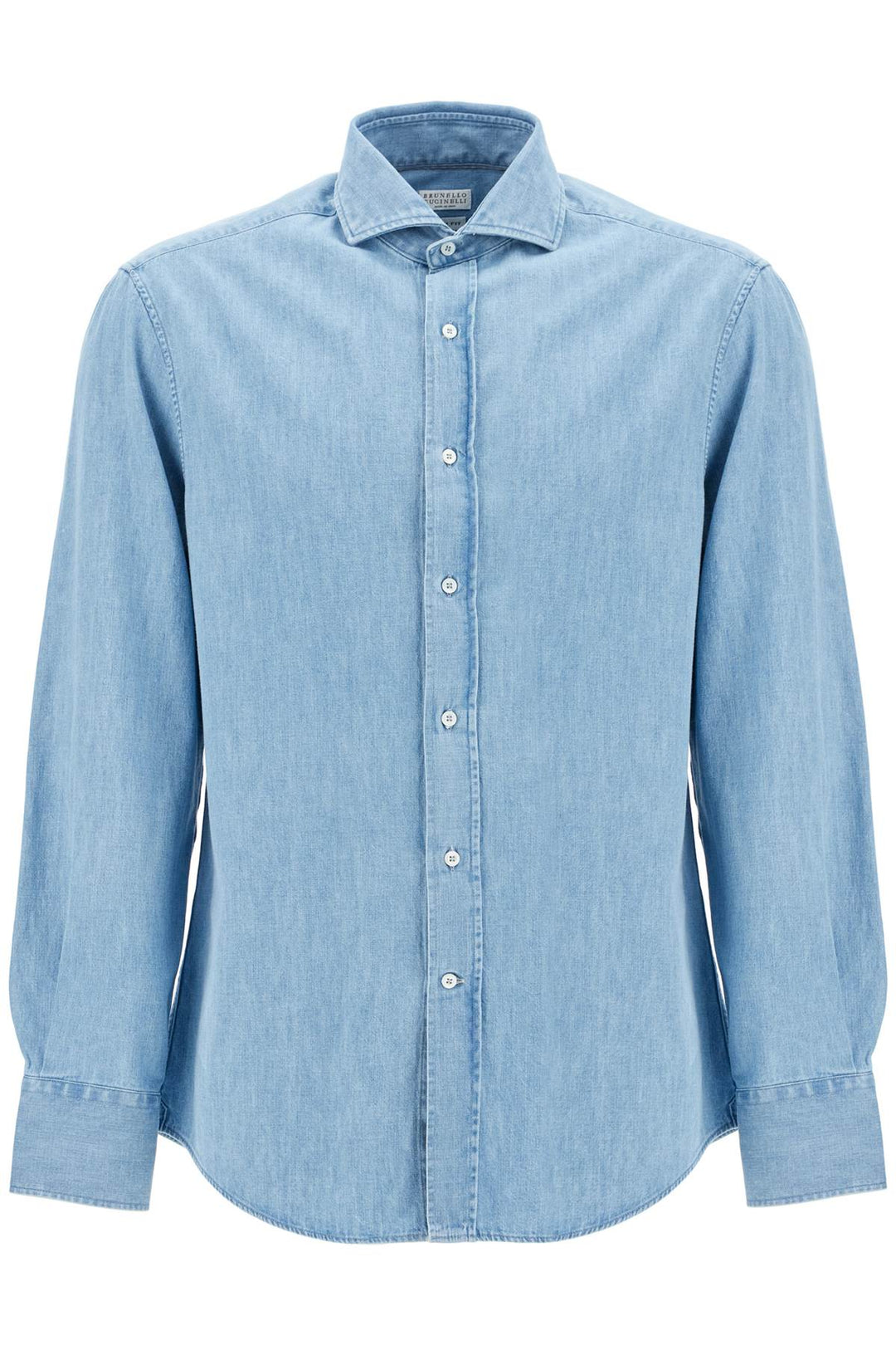 Lightweight Slim Fit Denim Shirt