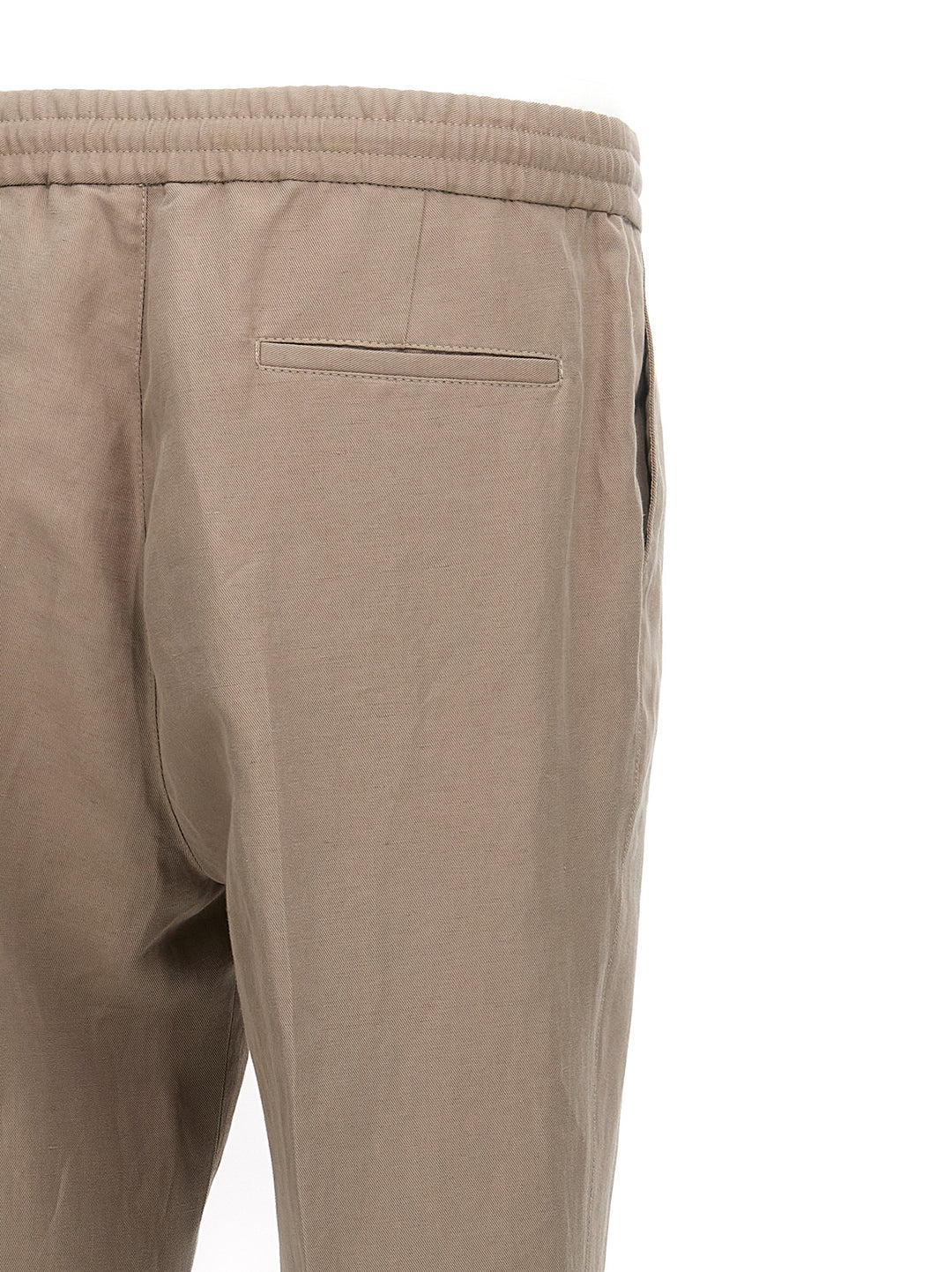 Linen Trousers Pants Gray