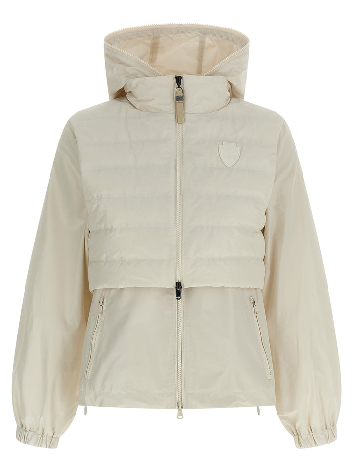 Brunello Cucinelli 2 In 1 Jacket Puffer Jackets - Beige | 158497098e4329679536ad44e0d4dd99c6e5da23