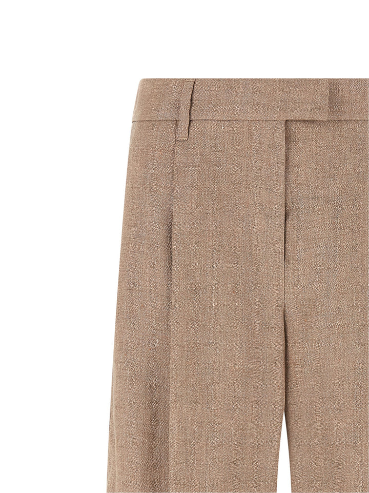 Brunello Cucinelli Loose Pleated Pants - Pink | 8a56bf741db01abcaf01fb8ad76aefcc45b6f17f