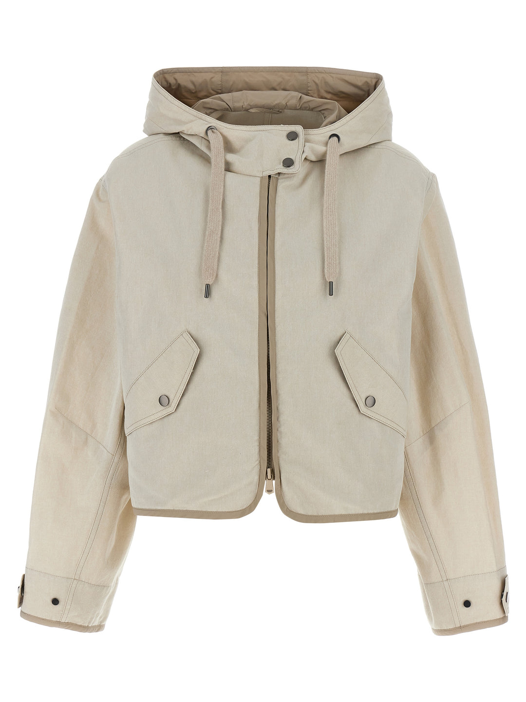 Techno Jacket Casual Jackets, Parka Beige