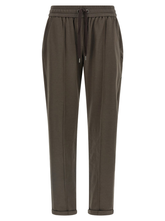 Track Pants Brown
