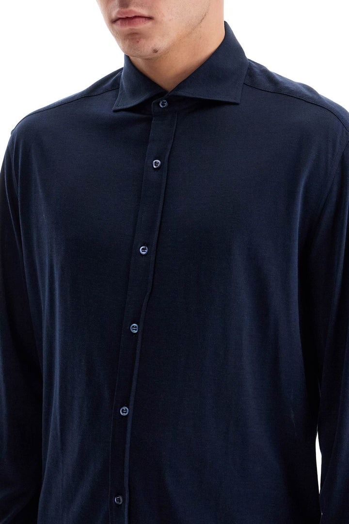 Silk And Cotton Jersey Shirt