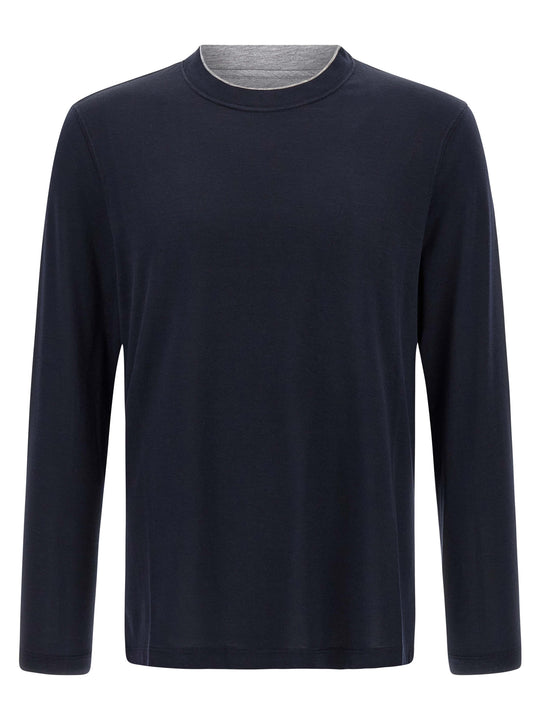 Multi Layer T-Shirt Blue