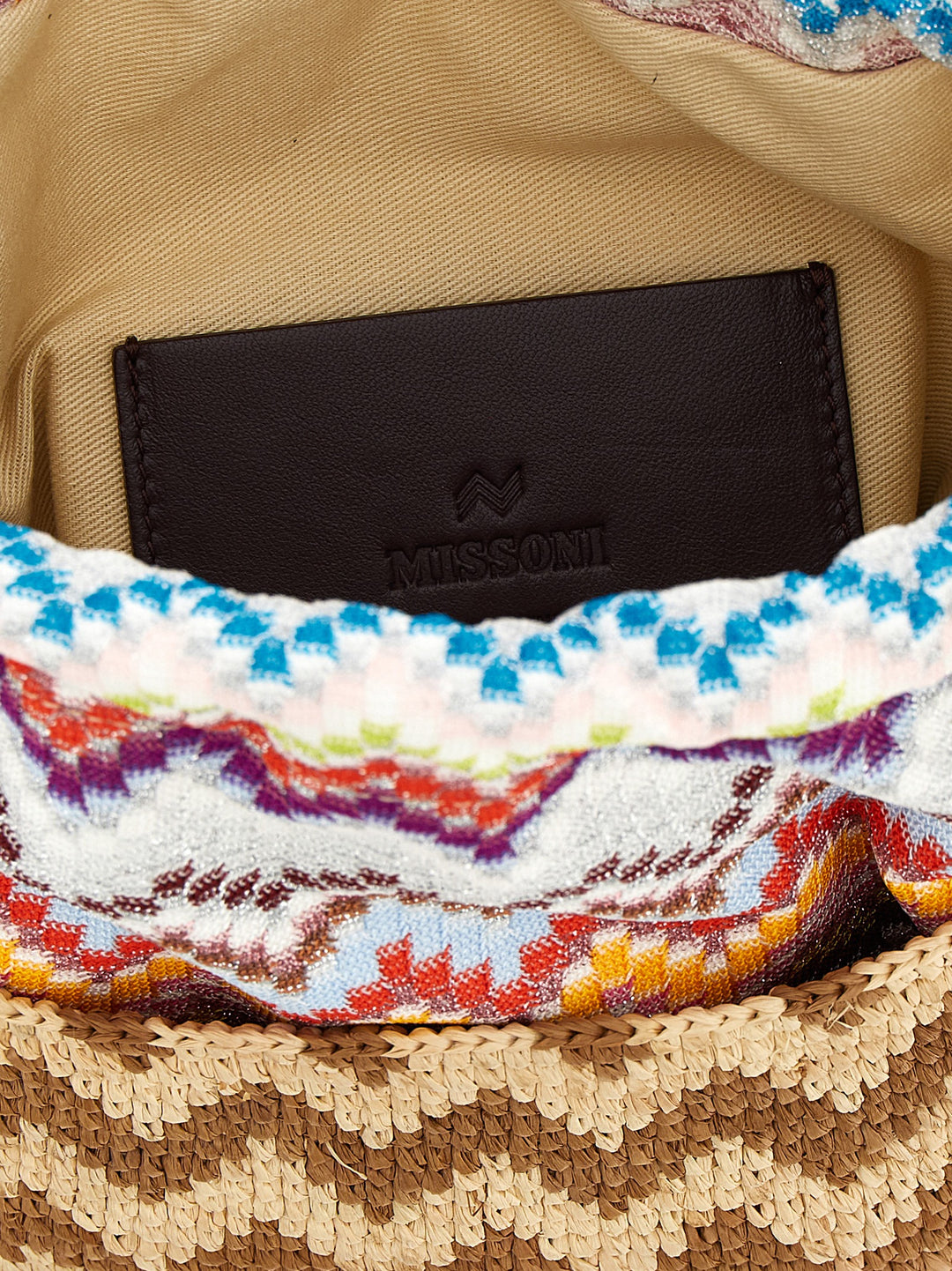 Missoni Zig Zag Bucket Bag Crossbody Bags - Multicolor | a7bcc2c1323c1407709166ed0a5a74632257d21d