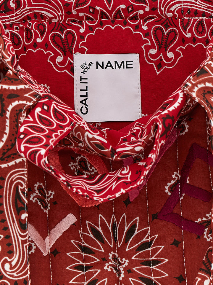 Call It By Your Name Cabas Tote Bag - Red | 26925ef8d9df34656f730085d1bea60255c25def