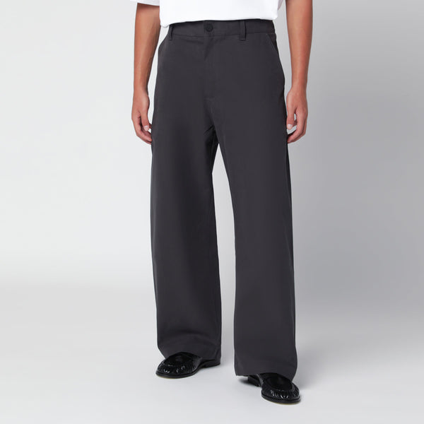 Minard Brown Cotton Jeans