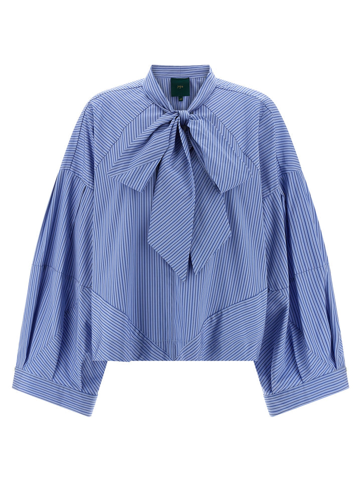 Maison Jejia Clo Shirt and Blouse - Light Blue | 23dc71bce0f3b92edb7d9fa9dc88dcba9830cf39