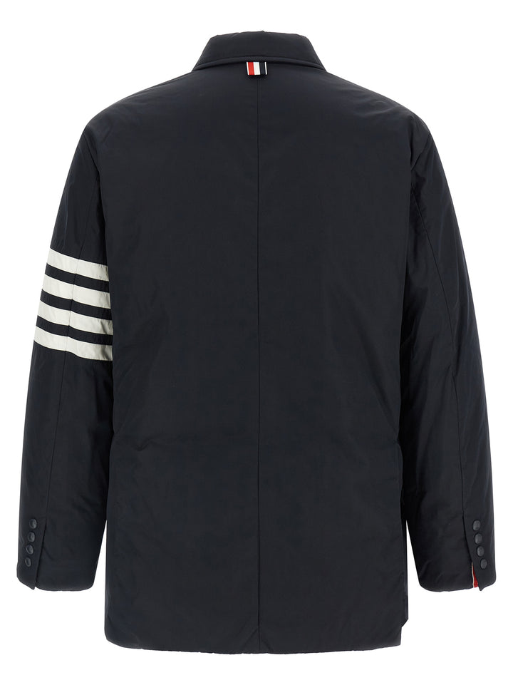 Thom Browne 4bar Puffer Jackets - Blue | 42e50577125c3c5fb51e8a53567bb1ec2aaacb68
