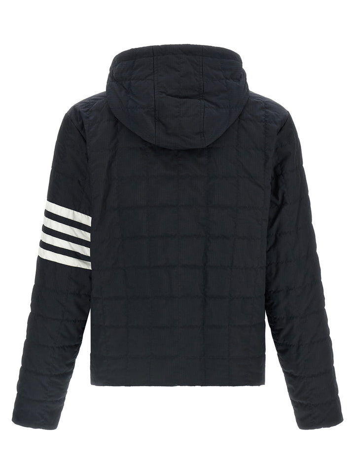 Thom Browne 4bar Puffer Jackets - Blue | 4cf791c936525537217cbfc99d80b5609939261e