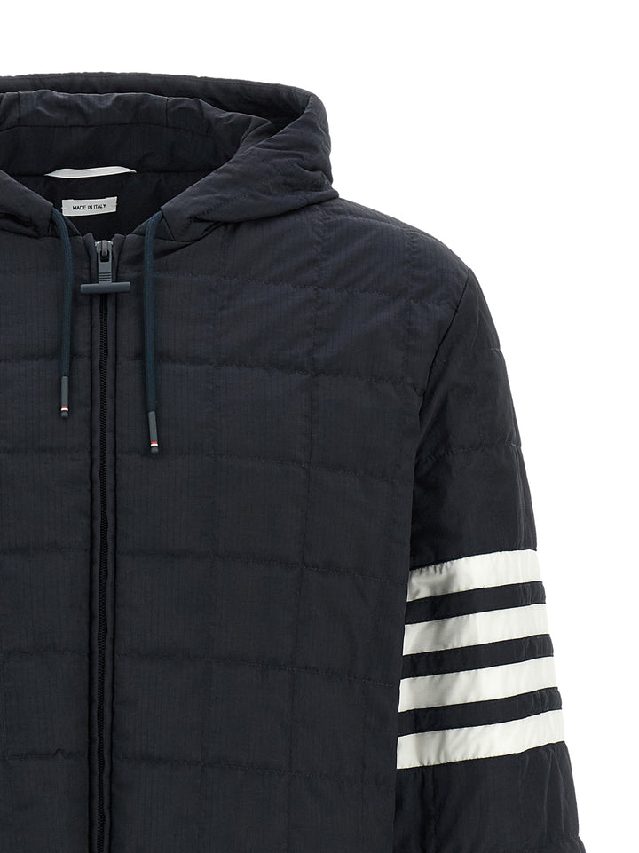 Thom Browne 4bar Puffer Jackets - Blue | 1c564f6885217a7b733d0c43c8d828b939bd89ec