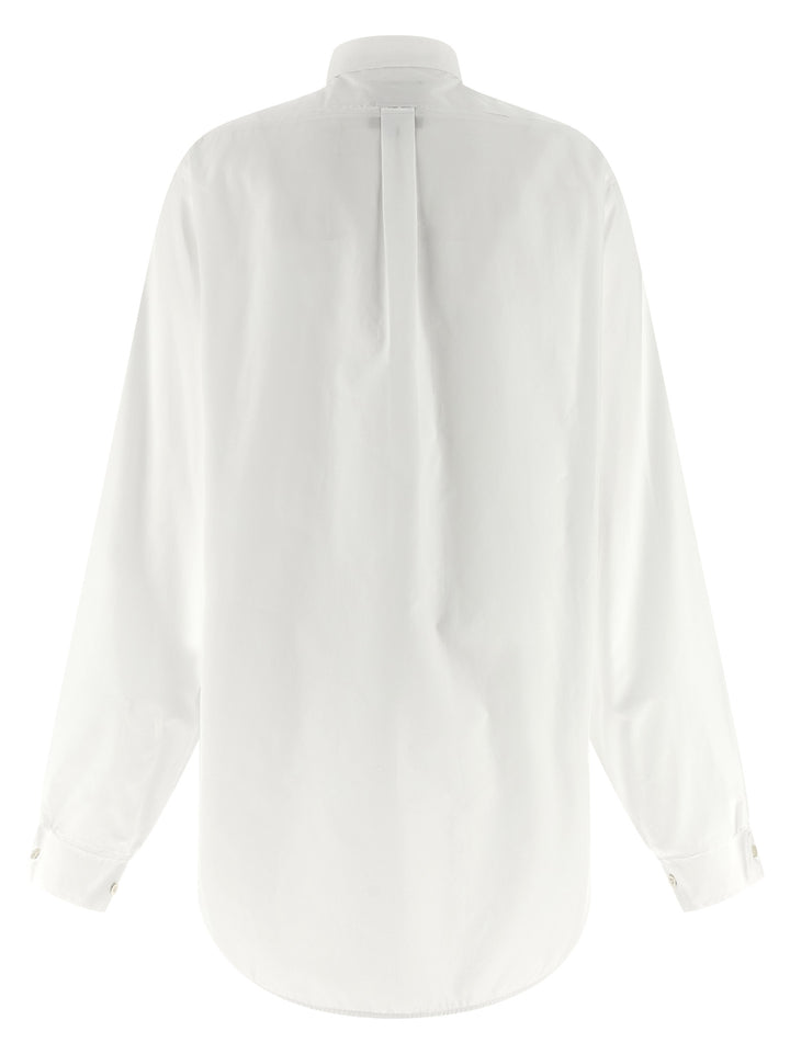Maison Jejia Crazy Smoking Plissée Shirt and Blouse - White | 7ca2fc8b6f1908581c5f0839a22e9764fff1c6a3