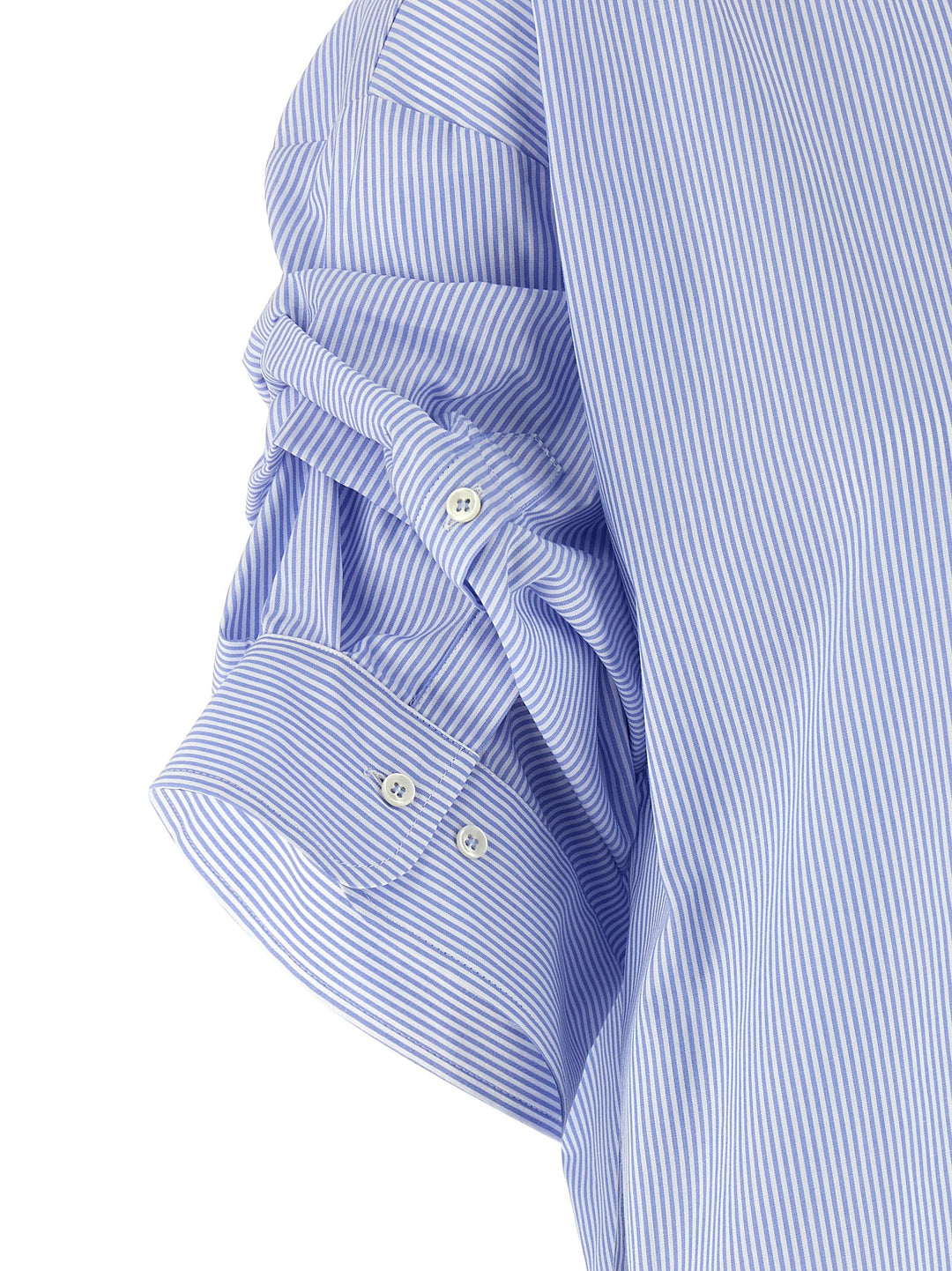 Maison Jejia Buba Shirt and Blouse - Light Blue | 6701bf33062678a70e6c629a2031ad1747f1d9f9