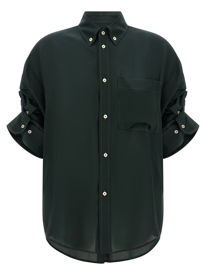 Maison Jejia Buba Shirt and Blouse - Green | d7cc992beeecaf9dd1e92238fd34e3dd5af0098f