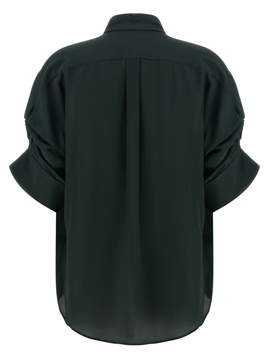 Maison Jejia Buba Shirt and Blouse - Green | 4895e89a5d1f00de5d86c165dda184e6d8a3091e