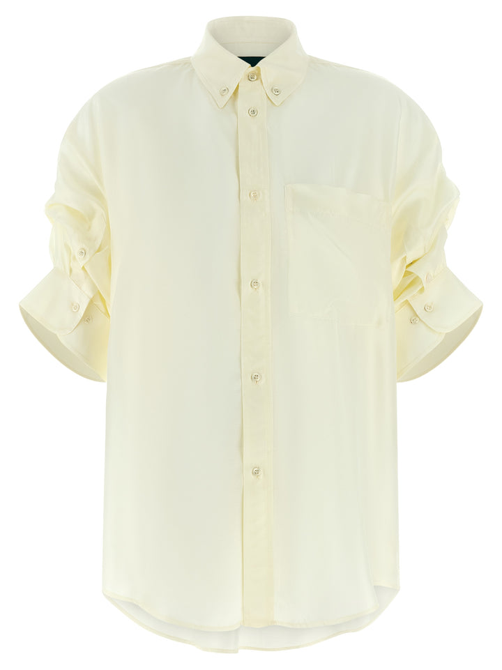 Maison Jejia Buba Shirt and Blouse - White | 1d17655356e0fa732167b2b3c4b6cebbc14788f0
