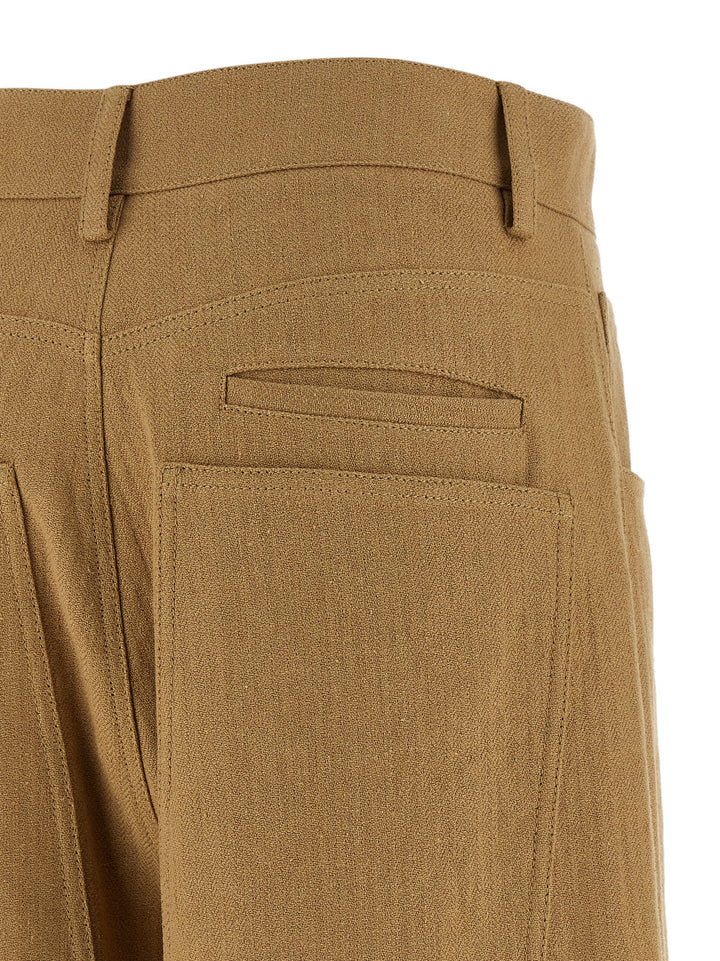 Maison Jejia Carla Pants - Yellow | 72a9d035385f16dfa05d73cfacec940234cd2858